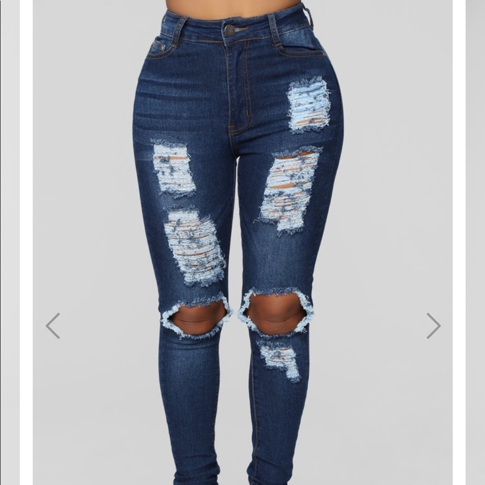 ClosetClosing! Distressed High Waisted Jeans